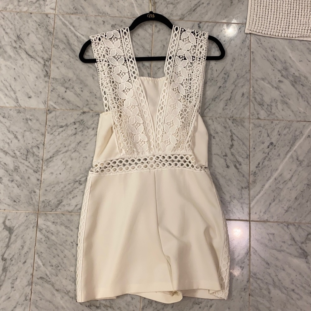 Do+Be White Romper